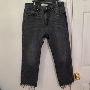Topshop straight jeans